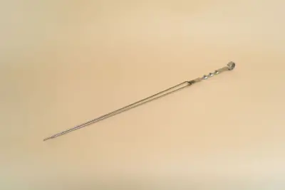 Шампур проволка "вилка" 450 с кольцом Шампур проволка "вилка" 450 с кольцом