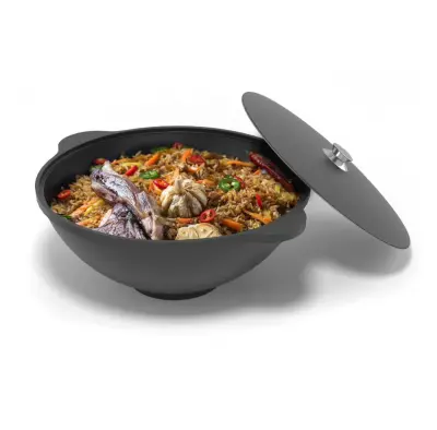 Казан чугунный Везувий 6л (Без крышки) Казан чугунный Везувий 6л (Без крышки)