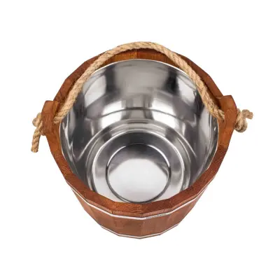 Запарник Woodson с нержавеющей вставкой, 16 л., дуб Запарник Woodson с нержавеющей вставкой, 16 л., дуб