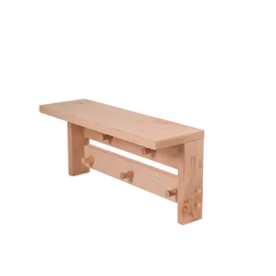 Полка Левада Д5, ольха, 2 ряда