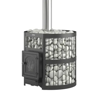 Фото Чугунная печь для бани ЭТНА Стандарт 24 (ДТ-4) б/в в магазине Woodson