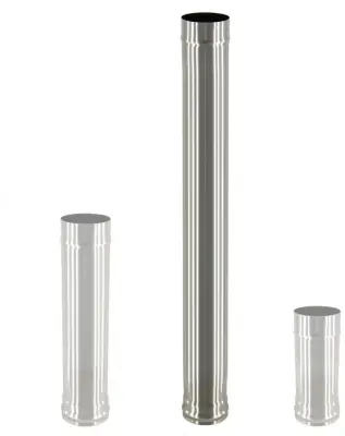 Фото Труба -  230 - 1м- нерж 0,5 мм для ППУ 3й контур СМ  Фото Труба -  230 - 1м- нерж 0,5 мм для ППУ 3й контур СМ