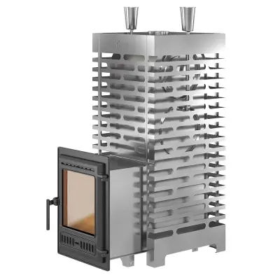 Фото Печь для бани ASTON 38 INOX (ИНОКС) (320) Long (Лонг) в магазине Woodson