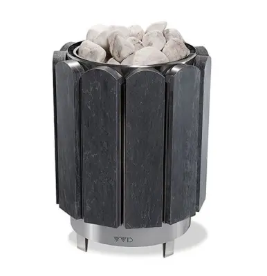 Фото Электропечь Премьера-18 кВт (серпентенит Премиум) в магазине Woodson