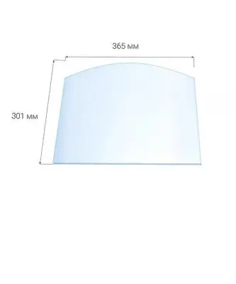 Стекло Везувий 217 (0,365*0,301) Арка