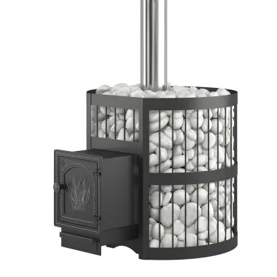 Фото Чугунная печь для бани ЭТНА Стандарт 24 (ДТ-4) в магазине Woodson