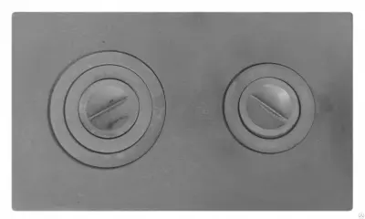 БЛЗ Плита с 5-ю комфорками П2-3 (410*710) 