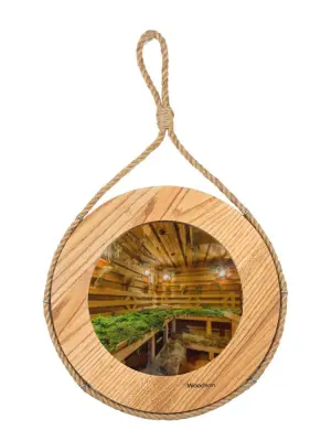 Зеркало для бани Woodson d38 дуб Зеркало для бани Woodson d38 дуб