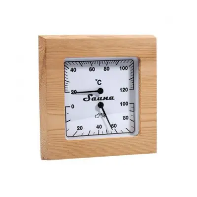 Термогигрометр для бани T-085 для бани и сауны Термогигрометр для бани T-085 для бани и сауны