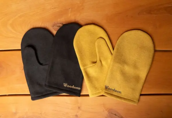 Рукавицы для парения Woodson, цвет горчичный Рукавицы для парения Woodson, цвет горчичный