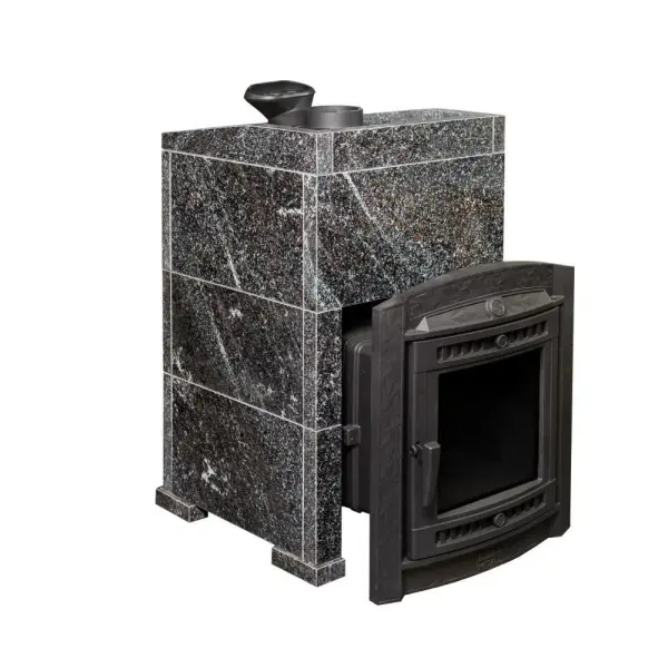 Фото Печь банная "Атмосфера XL" в облицовке "Амфиболит" в магазине Woodson