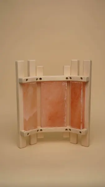 Абажур Woodson Trio с гималайской солью, липа Абажур Woodson Trio с гималайской солью, липа