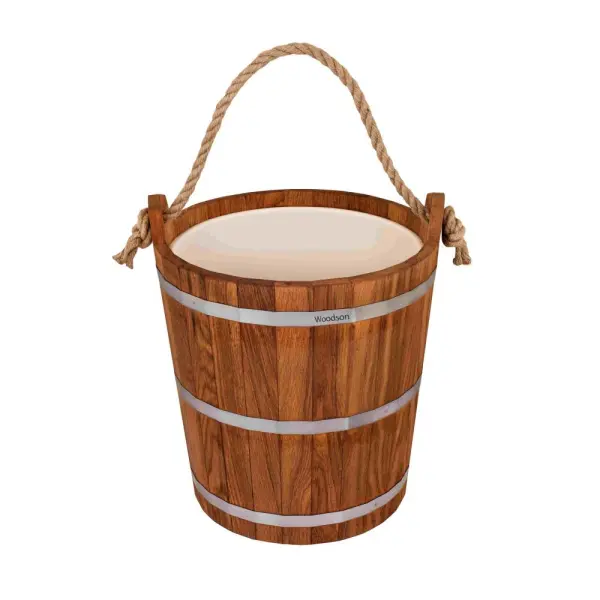 Запарник Woodson с пластиковой вставкой, 20 л., дуб Запарник Woodson с пластиковой вставкой, 20 л., дуб