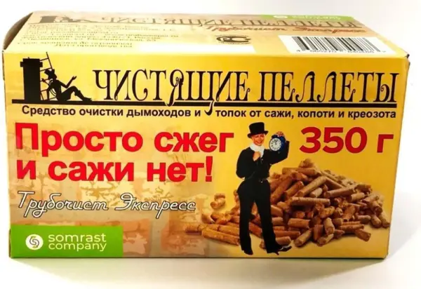 Средство очистки от сажи "Трубочист Экспресс" Полешко ТЭ Средство очистки от сажи "Трубочист Экспресс" Полешко ТЭ