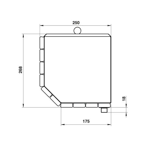 Бак накопительный 16л (AiSi 439; 1,0мм) св. дерево Бак накопительный 16л (AiSi 439; 1,0мм) св. дерево