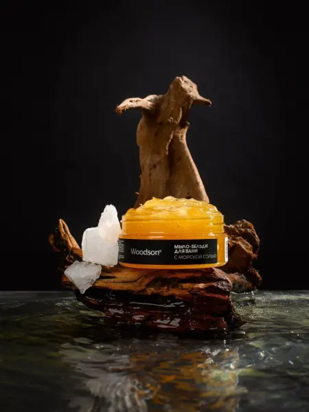 Мыло-бельди для бани и сауны «С морской солью» Мыло-бельди для бани и сауны «С морской солью»