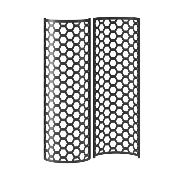 Сетка для камней на трубу "СОТЫ" BLACK, L-750