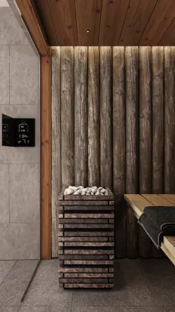 Фото Электрическая банная печь Sangens W12B в магазине Woodson