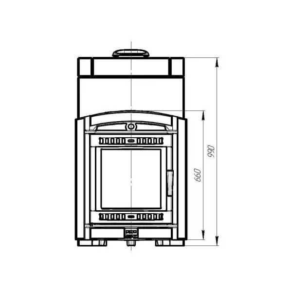 Фото Печь банная "Атмосфера XL" в облицовке "Талькохлорит" в магазине Woodson