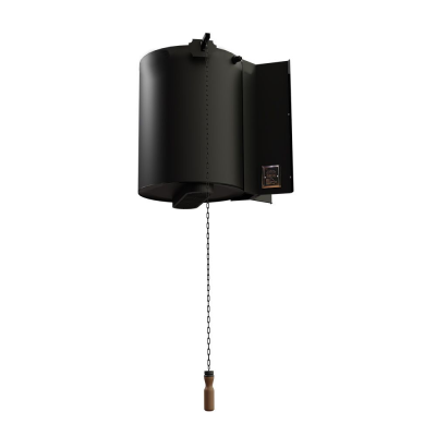 Обливное устройство для бани "Ливень" black ПРО