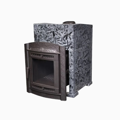 Фото Печь банная "Атмосфера XL" в облицовке "Пироксенит ЭЛИТ" в магазине Woodson
