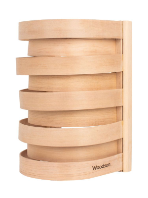 Абажур Woodson С1 прямой, ольха