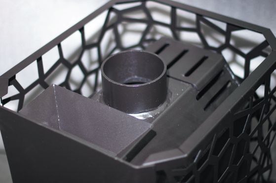 Фото Печь для бани РАДА 6, закрытая каменка, 14 S (СЕТКА), без дверцы в магазине Woodson