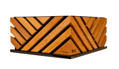 Обливное устройство КАСКАД 30 в ОБЛИЦОВКЕ WOODSON