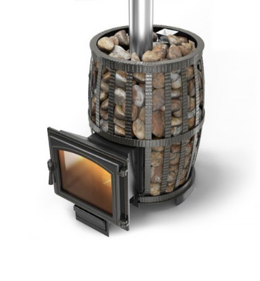 Фото Печь ВЕЗУВИЙ Легенда Русский пар Ковка 18 (240) в магазине Woodson