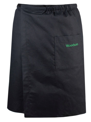 Килт Woodson, чёрный вафельный М