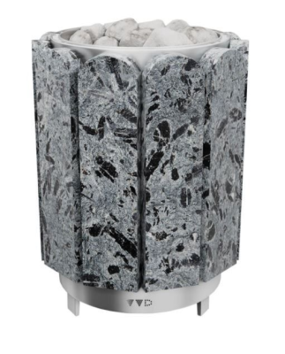 Фото Электропечь Премьера-15 кВт (серпентенит Бархат) в магазине Woodson