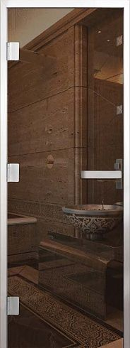 Дверь Хамам Элит бронза 1900*700, R