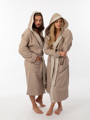 Халат вафельный Woodson, creamy (50)