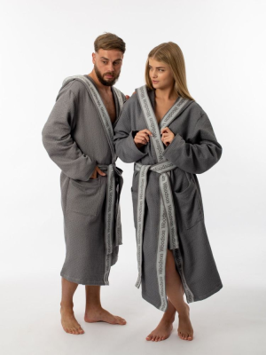 Халат вафельный Woodson, gray (58)