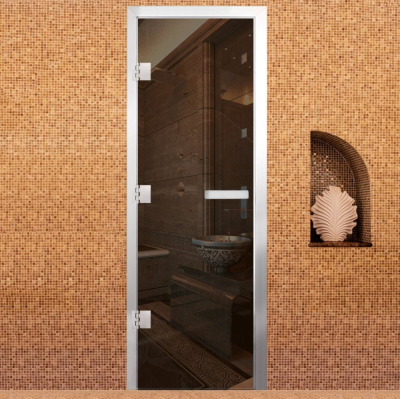 Дверь Престиж 60G Бронза 1900*700 R, без порога