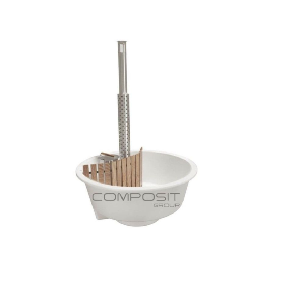 Купель композитная круглая ELITE 220 с подогревом (без внешней обшивки)