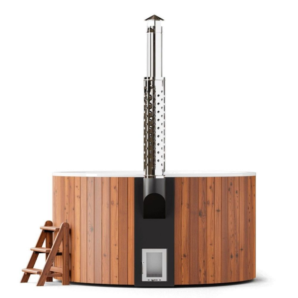 Купель композитная круглая ELITE 220 с подогревом (термососна)