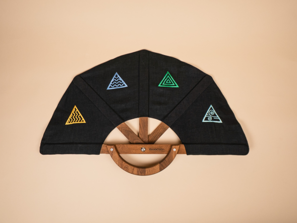 Веер для бани "Пятый элемент" Woodson, дуб, малый