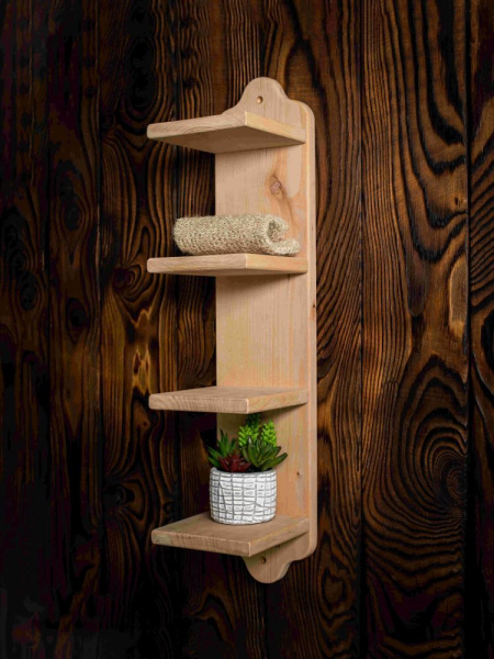 Полка для полотенец Woodson M4, липа