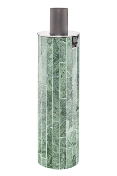 Фото Дымоход-конвектор "Окаменевшее дерево" наборный 