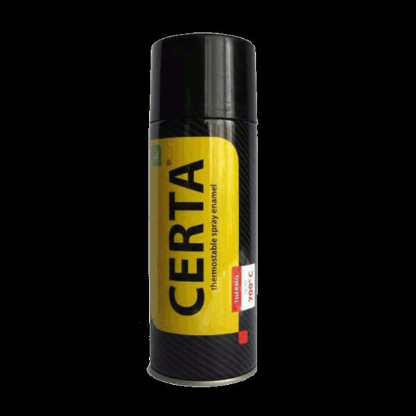 Эмаль термо "CERTA" 800С Аэрозоль, коричневая