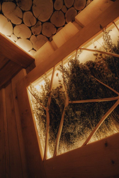 Панно "Травы" наличник Липа