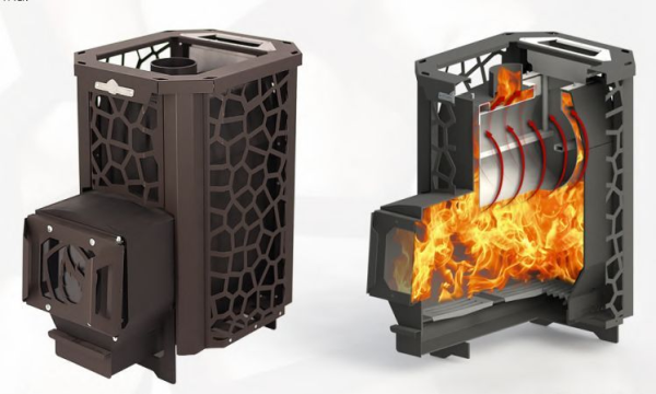 Фото Печь для бани HARD 18М Панорама 2021 в магазине Woodson Фото Печь для бани HARD 18М Панорама 2021 в магазине Woodson