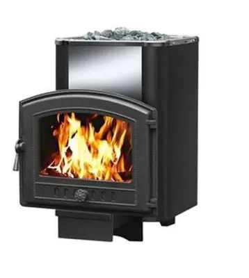 Фото Печь ВЕЗУВИЙ Сенсация 16 Антрацит (224) в магазине Woodson
