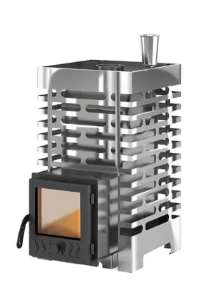 Фото Печь для бани ASTON 16 НЕРЖ. стекло в магазине Woodson